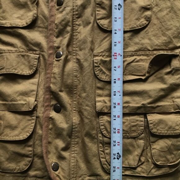 Cosi Classic Outdoors Fishing Hunting Vest Full Front Zipper Snap Closure XL - Picture 9 of 10